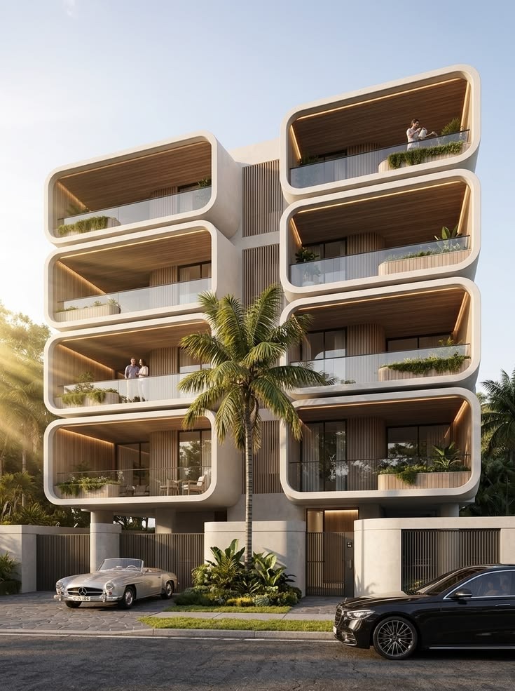 Pod-style luxury residence